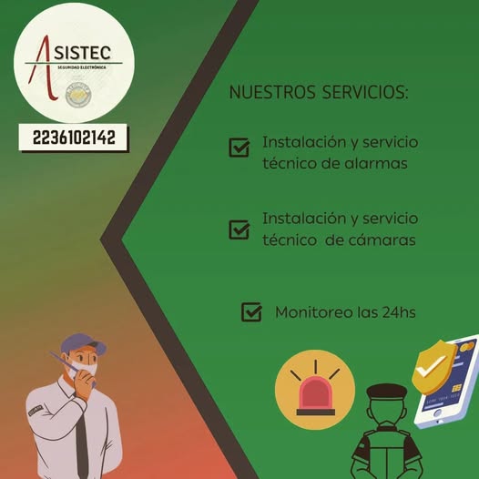 Técnico de alarmas en Mar del Plata
